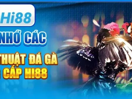 Khám Phá Các Lối Đá Của Gà Chọi Hi88 Bí Quyết Để Thắng Lợi